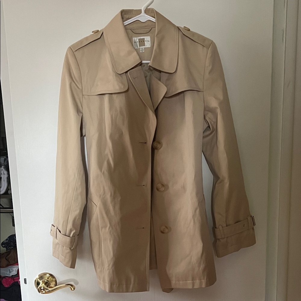 Gallery Beige Women's Trench Coat